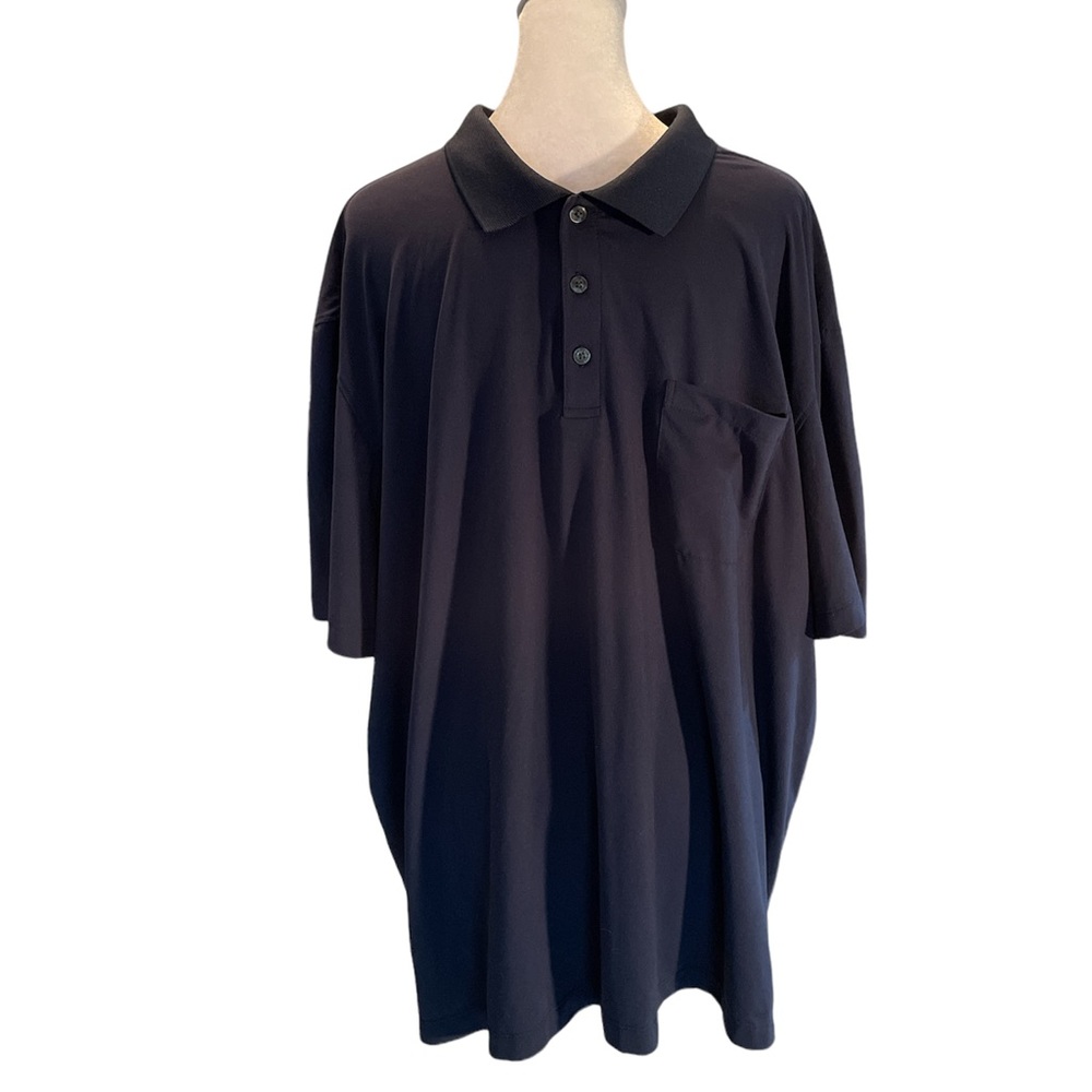 Van Heusen (Flex) Navy Blue Men’s Short Sleeve Polo Shirt Size XXL